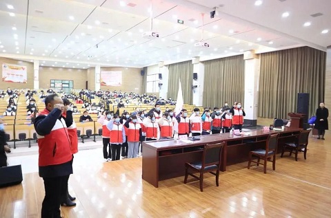 ?？悼h首家紅十字青少年示范基地